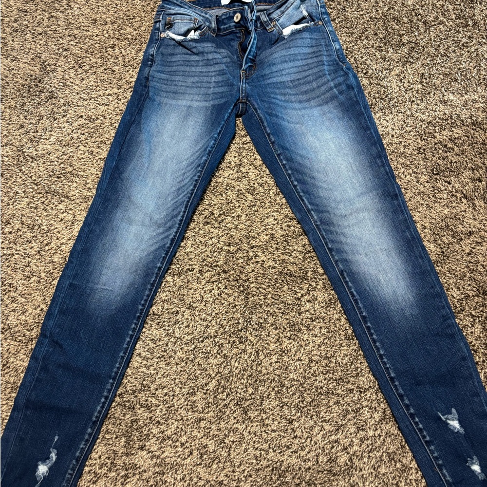 KanCan Dark Blue Denim Jeans